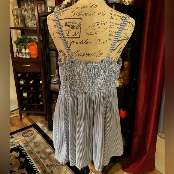 Torrid Striped Bow Babydoll Tank Top - Picture 2 of 6